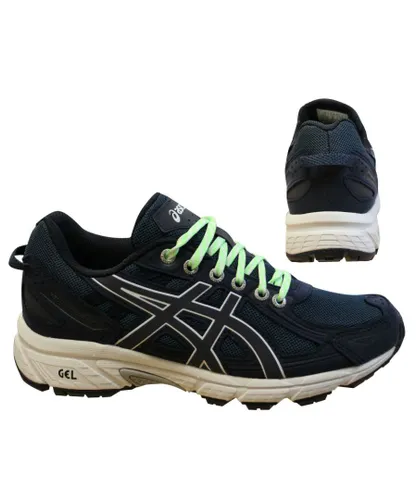 Asics Gel-Venture 6 Mens Navy Running Trainers - Blue Leather