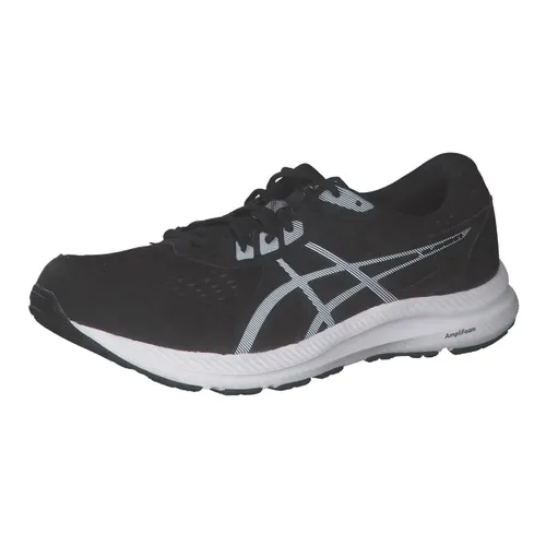 ASICS Men Gel Contend 8 Mens Running Shoes Black/White 8.5