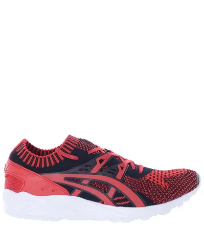 Asics Mens Gel Kayano Trainer Knit - Red Rubber