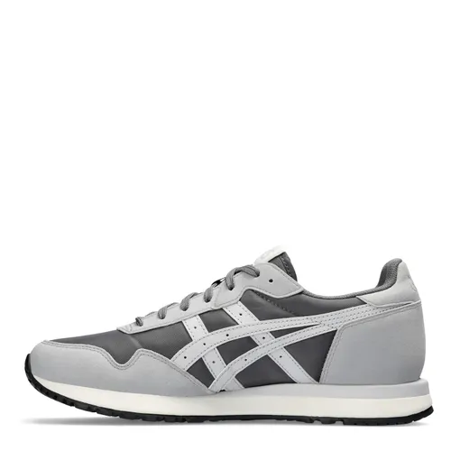 ASICS Mens Runner II Trainers Carbon/Grey 8 (42.5)