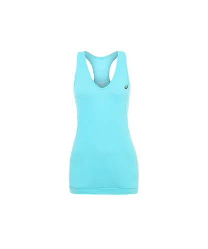 Asics Motion Dry FuzeX Womens Blue Vest