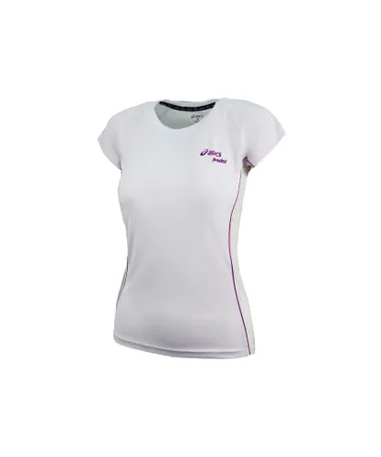 Asics Motion Dry Padel Womens White T-Shirt
