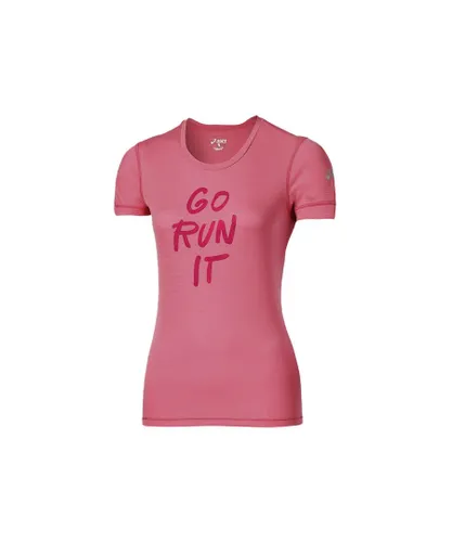 Asics Motion Dry Womens Pink Top