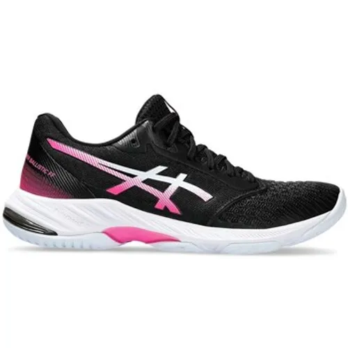 Asics  Netburner Ballistic Ff 3 Women's Black Hot Pink  women's Indoor Sports Trainers (Shoes) in Black