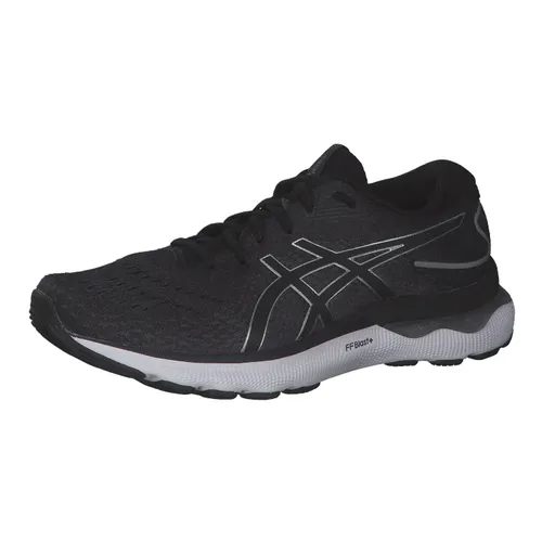 ASICS Nimbus 24 Road Running Shoe for Man Black White