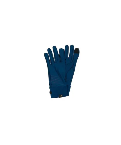 Asics Performance Mens Blue Gloves