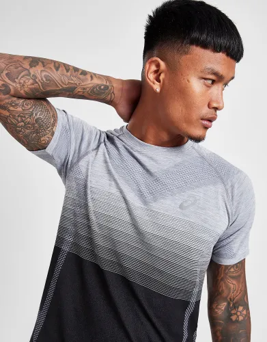 Asics Seamless T-Shirt - Grey - Mens
