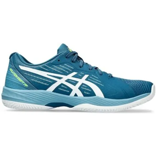 Asics  Solution Swift Ff Clay Restful Teal White  men's Tennis Trainers (Shoes) in Blue