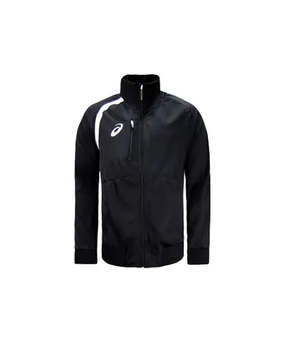 Asics Team Sports Flootball Representative Mens Black Track Jacket - White