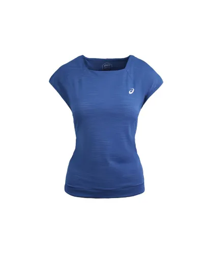 Asics Tennis Womens Blue T-Shirt
