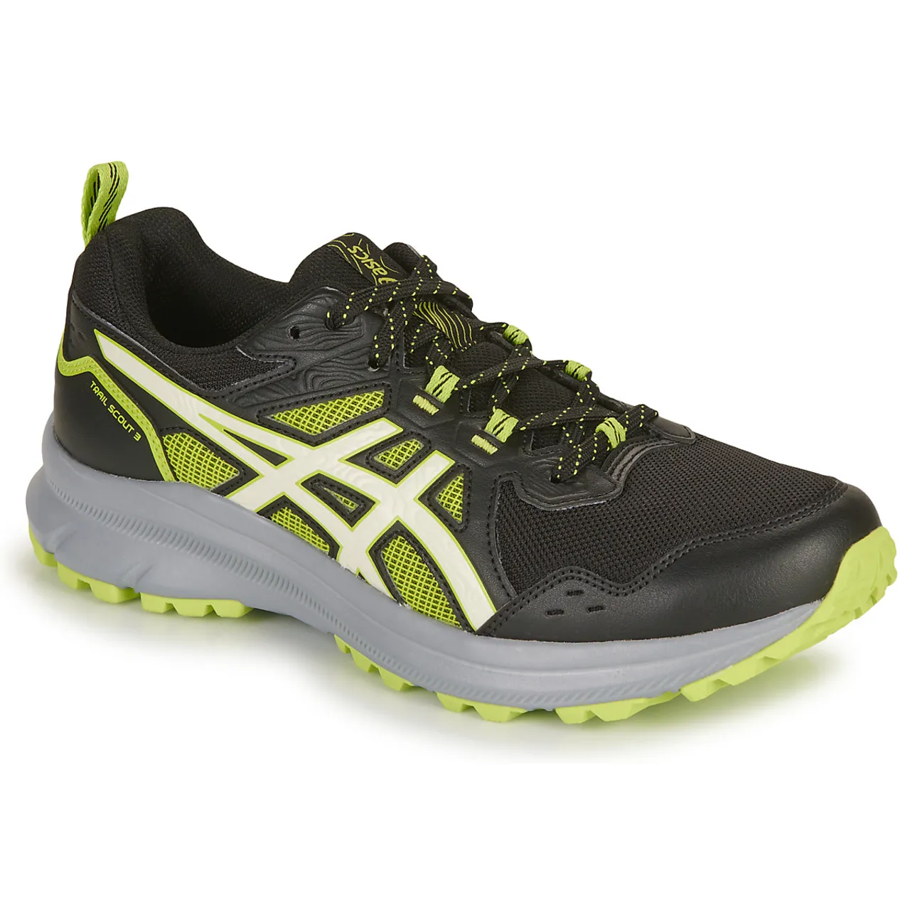 Asics  TRAIL SCOUT 3  men's Running Trainers in Black