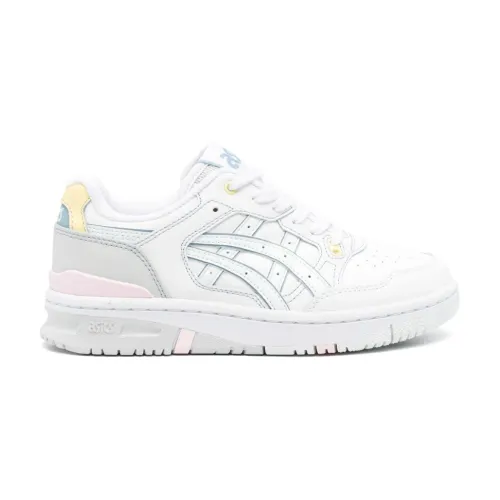 Asics , White Sneakers Smooth Grain Almond Toe ,Multicolor male, Sizes: