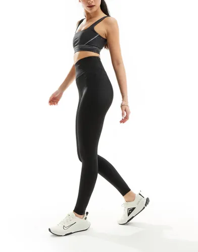 ASOS 4505 high waist gym leggings in black high shine