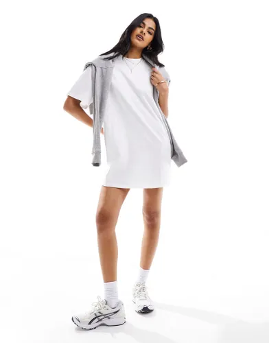 ASOS DESIGN oversized mini t-shirt dress in white