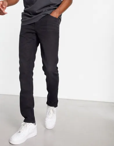 ASOS DESIGN slim jeans in washed black