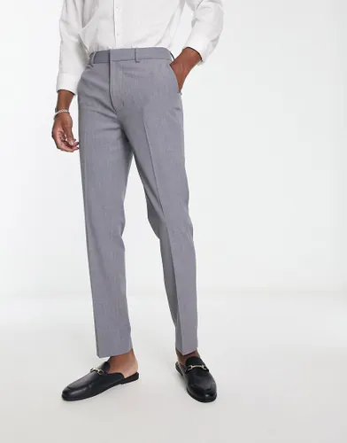 ASOS DESIGN slim smart trouser in grey