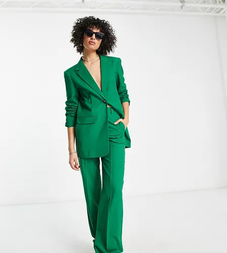 ASOS DESIGN Tall Mix & Match slim boy suit blazer in green