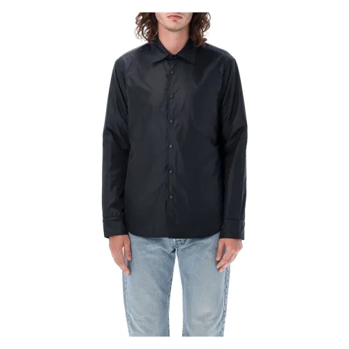 Aspesi , Black Reshirt Jacket for Men ,Black male, Sizes: