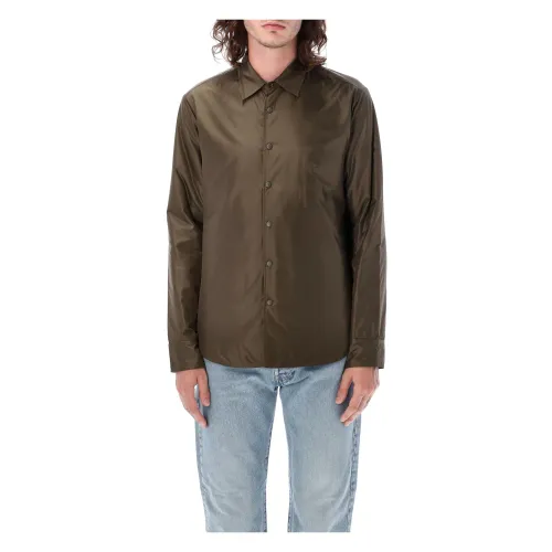 Aspesi , Reshirt - Stylish Shirt for Men ,Green male, Sizes: