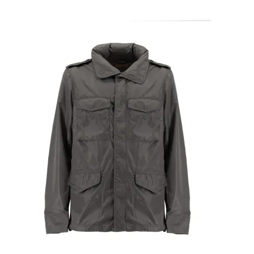 Aspesi , Vintage Nylon Jacket ,Gray male, Sizes: