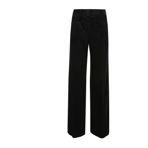 Aspesi , Women's Clothing Trousers Black Aw22 ,Black female, Sizes: