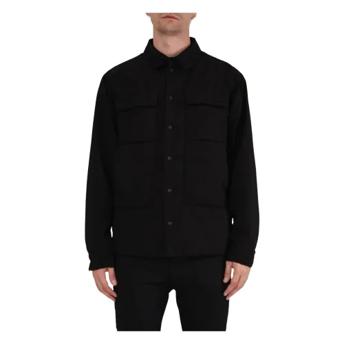 Aspesi , Xenon Casual Shirt - Versatile and Stylish ,Black male, Sizes: