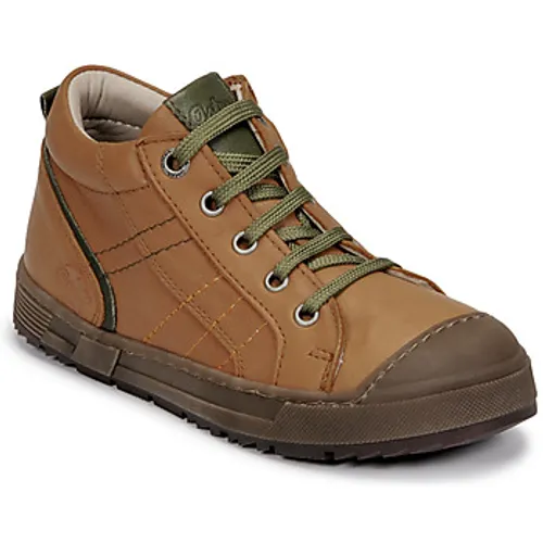Aster  BARNA  boys's Children's Shoes (High-top Trainers) in Brown