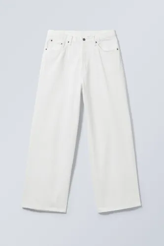 Astro Loose Baggy Jeans - White