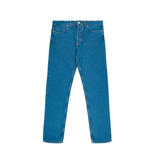 Ateliers de Nîmes , Straight Cut Jeans - Blue ,Blue male, Sizes: