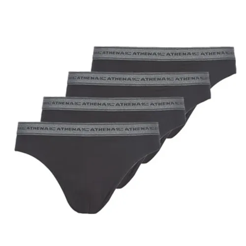 Athena  BASIC COTON  men's Underpants / Brief in Black