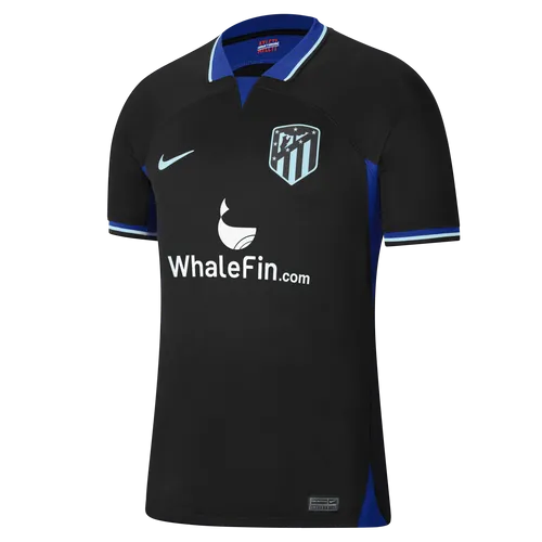 Atlético Madrid 2022/23 Stadium Away Men's Nike Dri-FIT Football Shirt - Black - Polyester