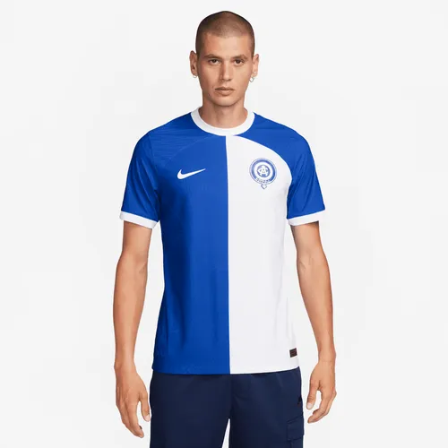 Atlético Madrid 2023/24 Match Away Men's Nike Dri-FIT ADV Football Shirt - Blue - Polyester