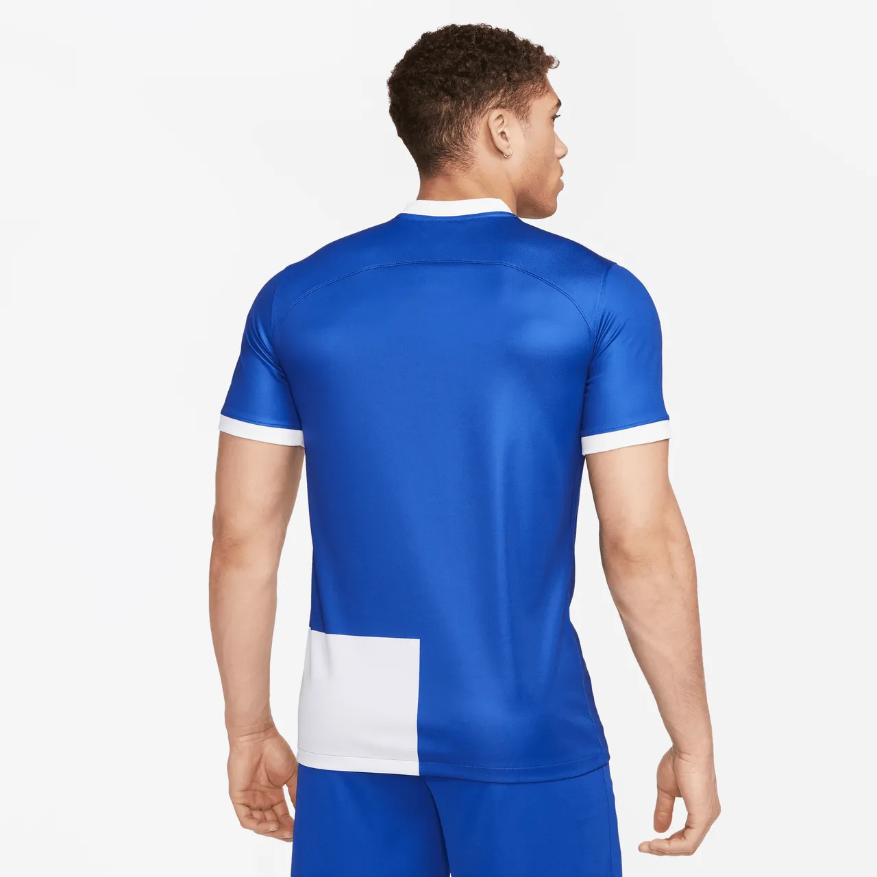 Atlético Madrid 2023/24 Stadium Away Men's Nike Dri-FIT Football Shirt - Blue - Polyester
