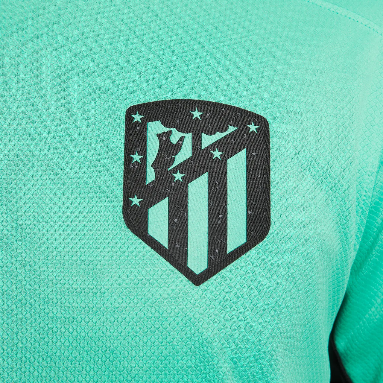 Atlético Madrid 2023/24 Stadium Third Men's Nike Dri-FIT Football Shirt - Green - Polyester