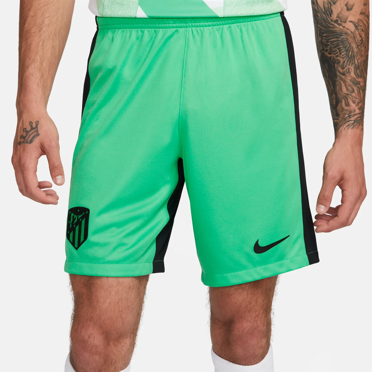 Atlético Madrid 2023/24 Stadium Third Men's Nike Dri-FIT Football Shorts - Green - Polyester