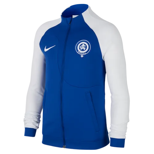 Atlético Madrid Academy Pro Older Kids' Knit Football Jacket - Blue - Polyester