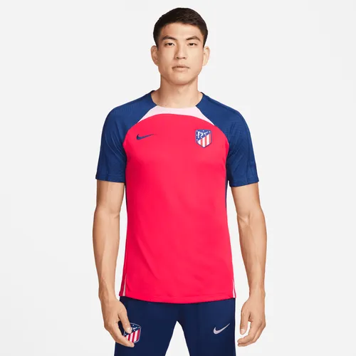 Atlético Madrid Strike Men's Nike Dri-FIT Knit Football Top - Red - Polyester