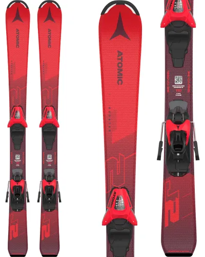 Atomic Redster J2 100 120cm Youth Skis + C 5 GW Bindings 2024 110cm