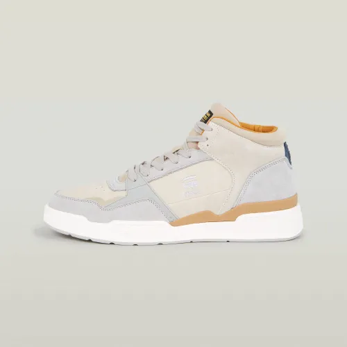 Attacc Mid Suede Blocked Sneakers