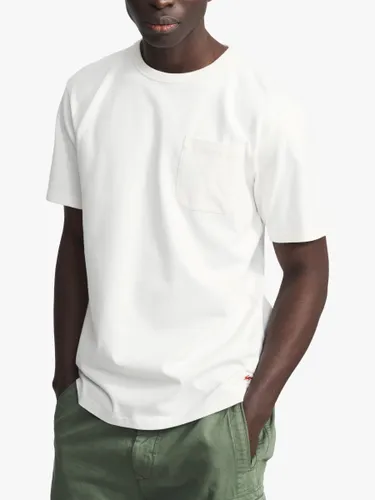 Aubin Newburgh Relaxed Pocket T-Shirt - Chalk White - Male