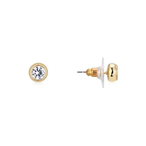 August Woods Gold Petite Halo Stud Earrings - Gold