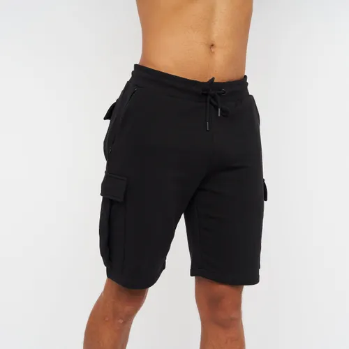 Aurelio Cargo Shorts Black - S / Black