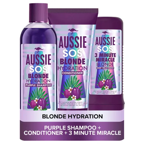 Aussie Blonde Hydration Vegan Purple Shampoo