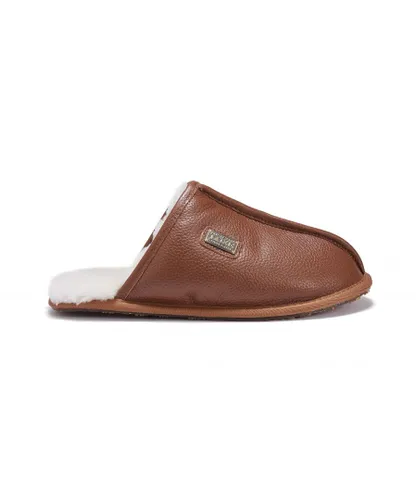 Australia Luxe Co Mens Mule Buff Whisky - Brown Leather