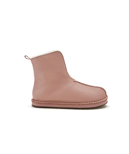 Australia Luxe Co Womens Homewurk Buff Dusk Boots - Pink Sheepskin
