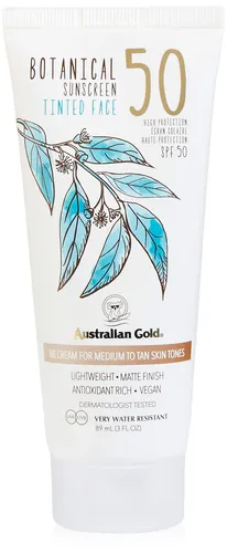 Australian Gold - Botanical Tinted Face Cream SPF 50 -