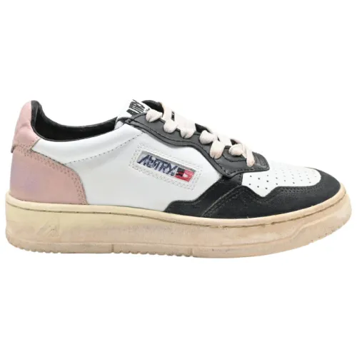 Autry , Avlw Sv01 Low Leather Sneakers ,Multicolor female, Sizes: