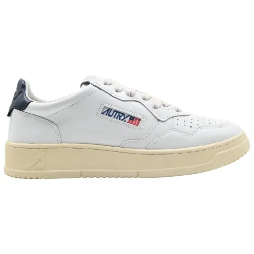 Autry , Low Top Leather Sneakers ,White female, Sizes: