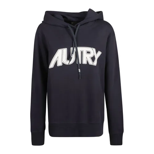 Autry , Main Man Hoodie ,Blue male, Sizes: