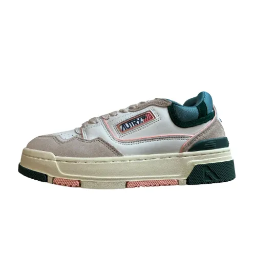 Autry , Vintage Low-Profile Leather Sneakers ,Multicolor female, Sizes: